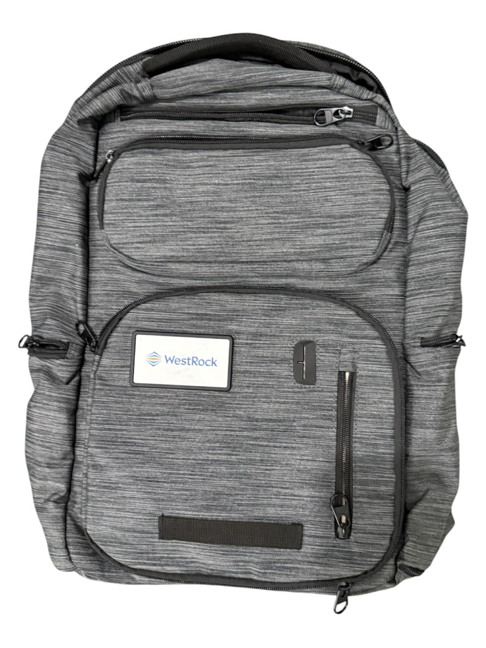 Men's Gray Tech Backpack